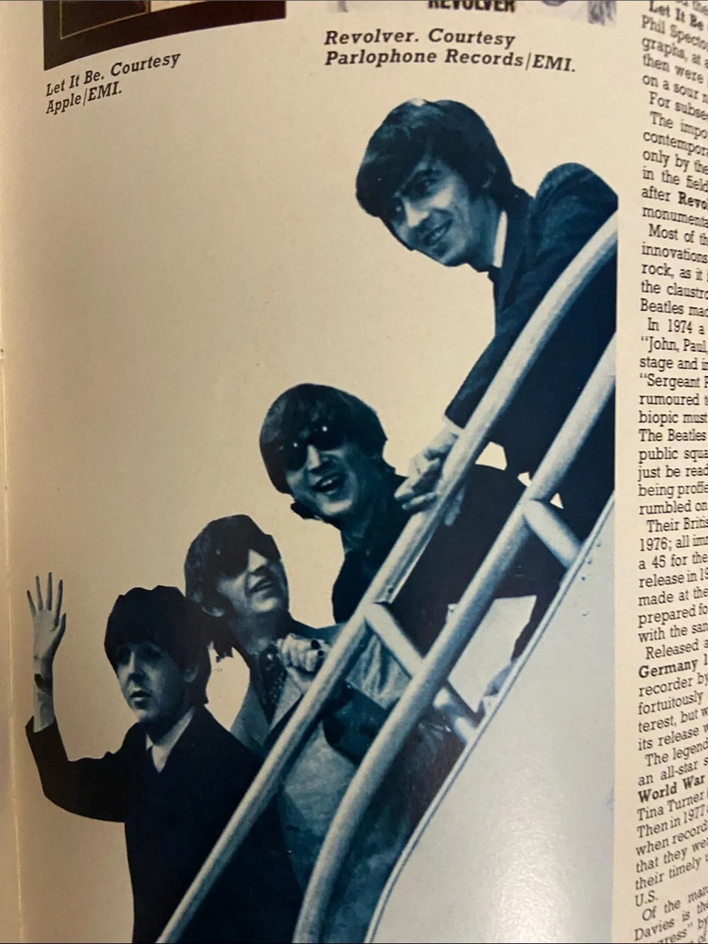 Vintage 70s 1970s Rock n Roll photo Book Beatles Bowie Dylan Harmony 50s 60s 70s